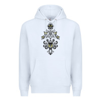 White haunted mansion wallpaper Premium Hoodie - lanVoArt
