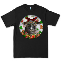 Black christmas dorper sheep Premium Tee - LillyAllenDesigns