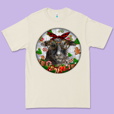 Christmas Dorper Sheep Premium Tee Designed By Lillyallendesigns