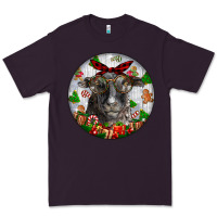 Plum christmas dorper sheep Premium Tee - LillyAllenDesigns