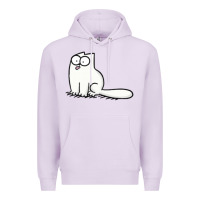 Lilac simon's cat 1 Premium Hoodie - lanVoArt