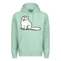 Seafoam simon's cat 1 Premium Hoodie - lanVoArt
