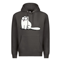 Smoke simon's cat 1 Premium Hoodie - lanVoArt