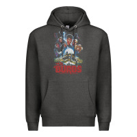 Charcoal Heather the burbs Premium Hoodie - lanVoArt