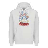 Dove Grey the burbs Premium Hoodie - lanVoArt