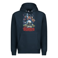 Navy the burbs Premium Hoodie - lanVoArt