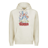 Oatmeal Heather the burbs Premium Hoodie - lanVoArt