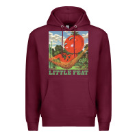 Burgundy waiting for columbus little feat music Premium Hoodie - lanVoArt