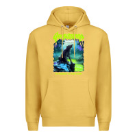 Antique Gold r.l. stine goosebumps nightmare halloween werewolf fever swamp essenti Premium Hoodie - lanVoArt