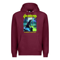 Burgundy r.l. stine goosebumps nightmare halloween werewolf fever swamp essenti Premium Hoodie - lanVoArt