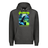 Charcoal Heather r.l. stine goosebumps nightmare halloween werewolf fever swamp essenti Premium Hoodie - lanVoArt