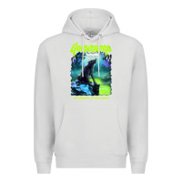 Dove Grey r.l. stine goosebumps nightmare halloween werewolf fever swamp essenti Premium Hoodie - lanVoArt