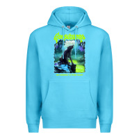 Ocean Blue r.l. stine goosebumps nightmare halloween werewolf fever swamp essenti Premium Hoodie - lanVoArt