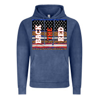 Vintage Denim America back the red Vintage Hoodie - TumblerDesignByShophia