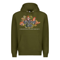 Army Green rainforest cafe t shirts gift for fans Premium Hoodie - lanVoArt