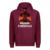 Burgundy children of the corn halloween cornhole the kids' spooky horror movie Premium Hoodie - lanVoArt