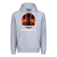 Heather Grey children of the corn halloween cornhole the kids' spooky horror movie Premium Hoodie - lanVoArt