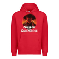 Red children of the corn halloween cornhole the kids' spooky horror movie Premium Hoodie - lanVoArt