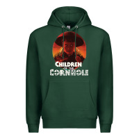Sports Green children of the corn halloween cornhole the kids' spooky horror movie Premium Hoodie - lanVoArt