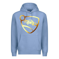 Colony Blue mens best rocket league cute gifts Premium Hoodie - lanVoArt