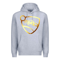 Heather Grey mens best rocket league cute gifts Premium Hoodie - lanVoArt