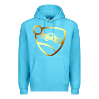 Ocean Blue mens best rocket league cute gifts Premium Hoodie - lanVoArt