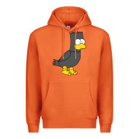 Carrot bart as edgar allen poe raven nevermore halloween Premium Hoodie - lanVoArt
