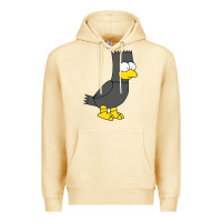 Pina Colada bart as edgar allen poe raven nevermore halloween Premium Hoodie - lanVoArt
