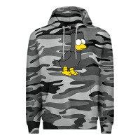 Slate Camo bart as edgar allen poe raven nevermore halloween Premium Hoodie - lanVoArt