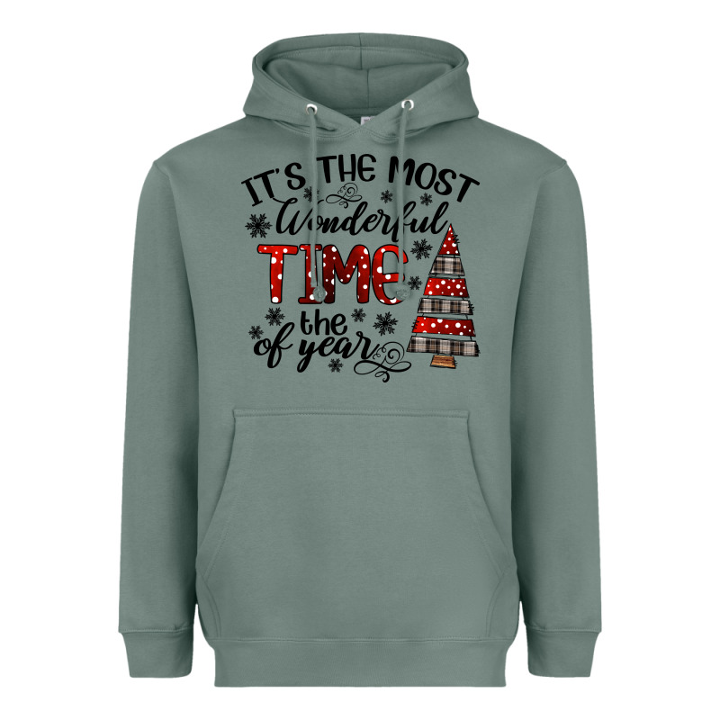 It The Most Wonderful Time The Of Year Heavyweight Hoodie by CowhideDigitalArt | Teevron