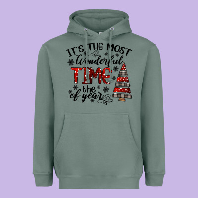 It The Most Wonderful Time The Of Year Heavyweight Hoodie Designed By Cowhidedigitalart