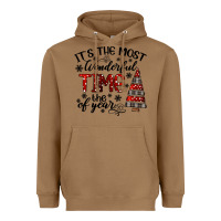 Toasted Coconut IT THE MOST WONDERFUL TIME the of year Heavyweight Hoodie - CowhideDigitalArt