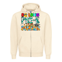 Sandshell So Long Pre K Hello Summer Zipper Hoodie - CowhideDigitalArt