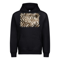 Black brown zebra pattern background Urban Hoodie - BarkalooDesign