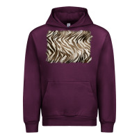 Mauve Wine brown zebra pattern background Urban Hoodie - BarkalooDesign