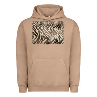 Pigment Burro brown zebra pattern background Urban Hoodie - BarkalooDesign