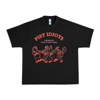 Black pist idiots Urban Heavy Tee - lanVoArt