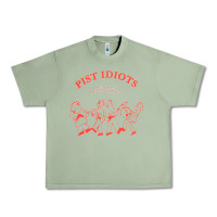 Oil Green pist idiots Urban Heavy Tee - lanVoArt