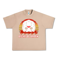 Burro Halloween Bitches Be Trippin Jason Mask Urban Heavy Tee - lanVoArt