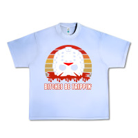 Grape Ice Halloween Bitches Be Trippin Jason Mask Urban Heavy Tee - lanVoArt