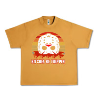 Peanut Butter Halloween Bitches Be Trippin Jason Mask Urban Heavy Tee - lanVoArt