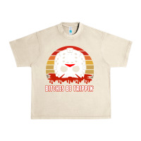Sandshell Halloween Bitches Be Trippin Jason Mask Urban Heavy Tee - lanVoArt