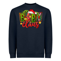 Navy christmas baby claus Heavyweight Sweatshirt - FaDigitalArtStudio