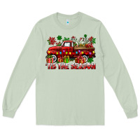 Matcha tis the season christmas truck Long Sleeve Tee - CowGirlArtShop
