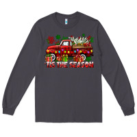 Smoke tis the season christmas truck Long Sleeve Tee - CowGirlArtShop