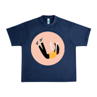 Navy half alive the fall Urban Heavy Tee - lanVoArt