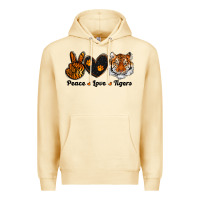 Pina Colada peace love tigers Premium Hoodie - RanaPortraitStore