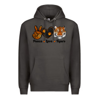 Smoke peace love tigers Premium Hoodie - RanaPortraitStore