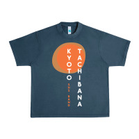 Midnight Navy kyoto tachibana Urban Heavy Tee - lanVoArt