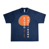 Navy kyoto tachibana Urban Heavy Tee - lanVoArt